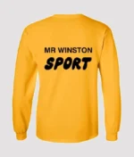 Mr Winston Merch Logo Sweatshirt Yellow