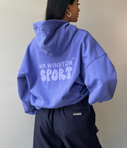 Mr Winston Grape Puff Hoodie